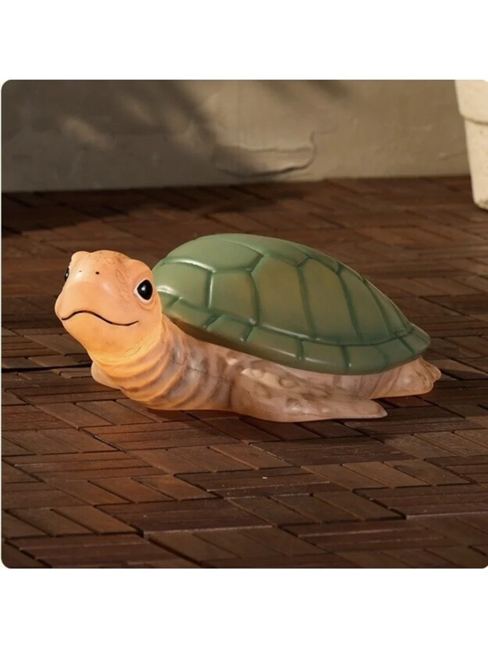 Summer Garden Lighted Turtle Blow Mold Cracker Barrel New In Box